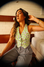 Load image into Gallery viewer, Zinnia Towel Halter Vest