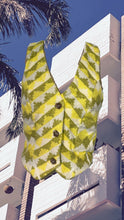 Load image into Gallery viewer, Lemon & Lime Towel Halter Vest
