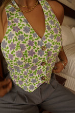Load image into Gallery viewer, Zinnia Towel Halter Vest
