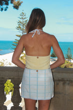 Load image into Gallery viewer, Picnic Towel Halter Top
